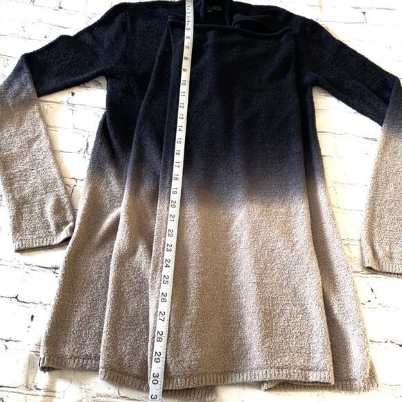 BAREFOOT DREAMS bamboo Chic lite Calypso Open Waterfall Cardigan S/M Cozy Cabin - Picture 9 of 10